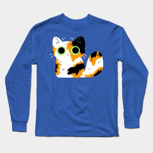 Pretty Calico Kitty Long Sleeve T-Shirt